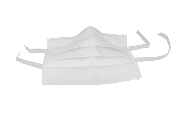 Masque Kimtech™ Pure M3 23cm (62452)Reinraum-Gesichtsmaske Kimtech™ M3 mit Bändern für Bakterien- und Partikelfiltration