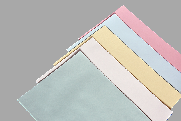 DYNOclean blueCleanroomPaper A4 BlueReinraumpapier in den Farben grün, weiss, gelb, blau und rot.