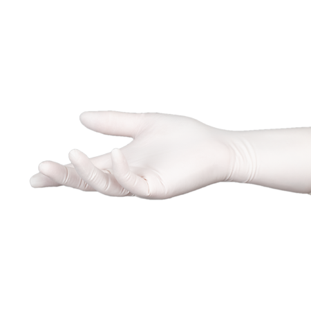 SHIELDskin XTREME White Nitrile 300 DIWeisser SHIELDskin XTREME White Nitrile 300 DI Nitrilhandschuh mit einer Länge von 300mm.