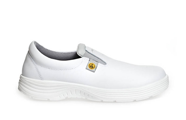 Abeba Slipper blanc ESD 7131132Ein weisser Abeba Slipper.