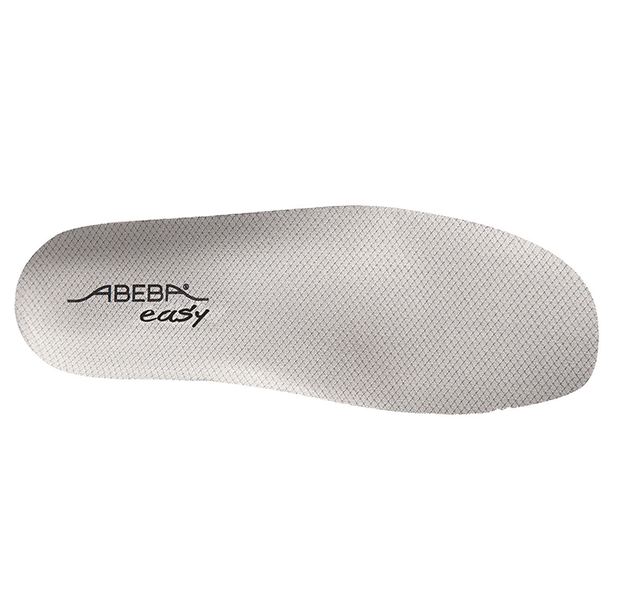 Abeba Semelle intérieure 352710Eine beschriftete Einlegesohle von der Marke Abeba.