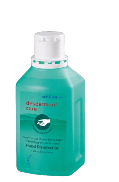 Desderman care Händedesinfektion 500mlHändedesinfektion von Desdermann.