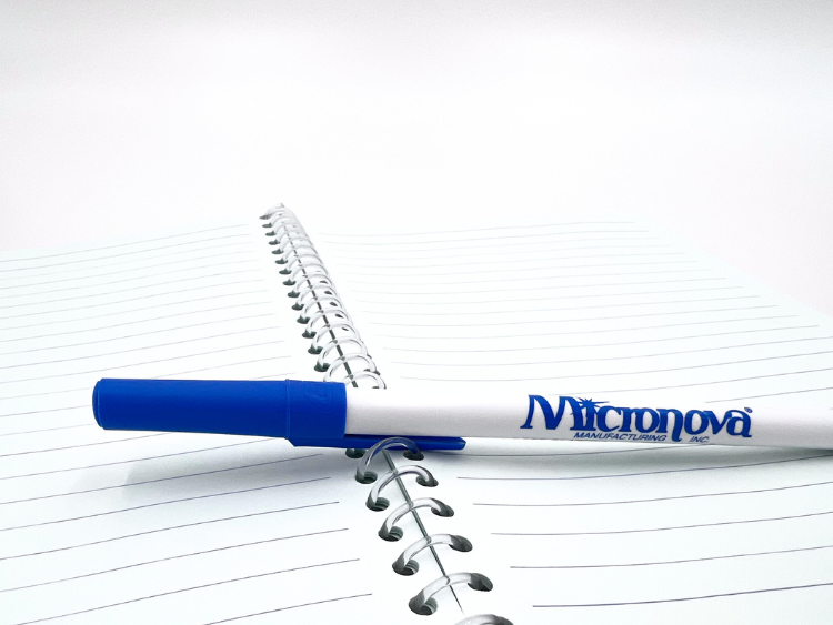 Reinraumstift MicronovaUnsteriler, doppelt verpackter Reinraum-Fineliner Micronova in Blau