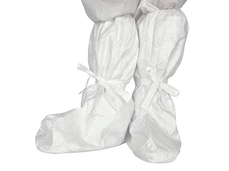Tyvek® 500 Stiefelabdeckung rutschfest Modell POBATyvek 500 Stiefelabdeckung Modell POBA mit rutschhemmender Sohle