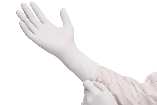 KIMTECH PURE* G3 SterileWeisser KIMTECH PURE* G3 Sterile Nitrilhandschuh.