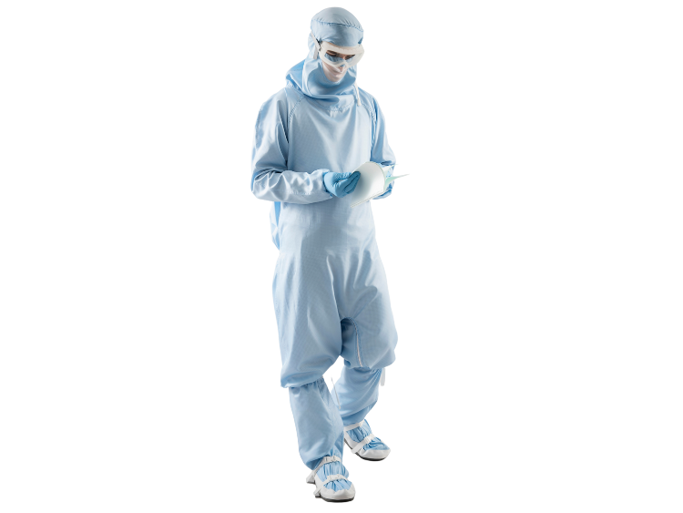 Combinaison avec cagoule Alsistrong bleu clair