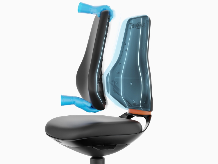 Reinraumstuhl TEXON 2 (9173R)