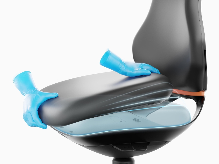 Reinraumstuhl TEXON 2 (9173R)